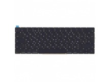 Клавиатура для ноутбука MacBook Pro 13"/Pro 15" A1706/A1707 (2016-2017, Г-образный Enter RU) Черный