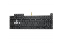 Клавиатура для Asus TUF Dash F15 FX517ZC черная с RGB подсветкой