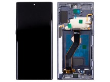 Дисплей для Samsung Galaxy Note 10+ (N975F) модуль с рамкой Черный - (OLED) (Full Size)