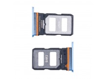Держатель SIM для Xiaomi Poco X5 Pro 5G (22101320G) Синий