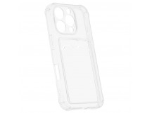 Чехол с кармашком для Apple iPhone 16 Pro/6.3 прозрачный (001)