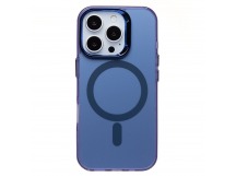 Чехол-накладка - SM025 SafeMag для "Apple iPhone 16 Pro" (blue) (235559)