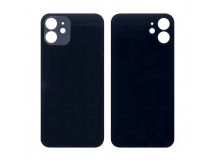 Задняя крышка для iPhone 12 (черный) с широкими отверстиями, ориг