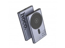 Внешний Аккумулятор Hoco Q32 5000 mAh (20W, PD, беспроводная зарядка 15W, MagSafe, Type-C) Серый