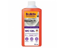 Средство чистящее 0,9л Dr.Aktiv WC-Gel кислотное для туалетных и ванных комнат 1/6шт