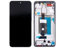 Дисплей для Xiaomi Poco F6 (24069PC21G) модуль с рамкой Черный - OR (SP)