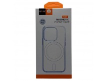 Чехол iPhone 16 Pro WUW K21 Clear Case MagSafe Прозрачный