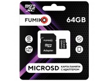 64Gb карта памяти FUMIKO microSDHC class 10