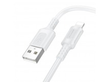 Кабель USB - Apple lightning Borofone BX111 Feliz 100см 2,4A  (white) (235099)