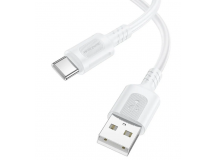 Кабель USB - Type-C Borofone BX111 Feliz 100см 3A  (white) (235103)