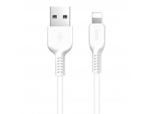 Кабель USB - Lightning HOCO X13 1.0м 2.4A (белый), шт