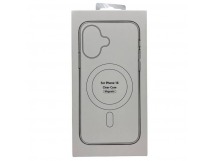 Чехол iPhone 16 Clear Case MagSafe Прозрачный