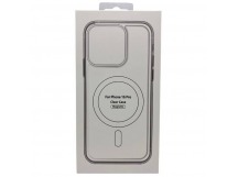 Чехол-накладка Clear Case MagSafe для Apple iPhone 16 Pro Прозрачный