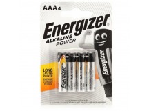 Батарейка алкалиновая AAA (LR03) ENERGIZER (цена за 1шт, блистер 4шт)