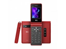 Мобильный телефон BQ 2411 Shell раскладушка красный (2.4"/0,3МП/800 mAh)