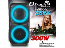 Колонка 08" (20-07 DANCE BOX 200) динамик 2шт/8" ELTRONIC с TWS