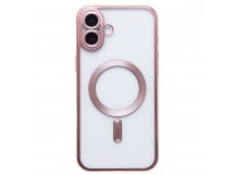 Чехол-накладка - SM027 SafeMag для "Apple iPhone 16 Plus" (pink) (235511)