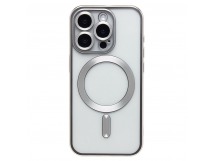 Чехол-накладка - SM027 SafeMag для "Apple iPhone 16 Pro" (silver) (235512)