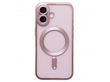 Чехол-накладка - SM027 SafeMag для "Apple iPhone 16" (pink) (235506)