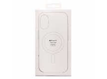 Чехол-накладка ORG PC Clear Case SafeMag для "Apple iPhone 16" (transparent) (234521)