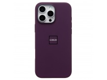 Чехол-накладка Silicone Case SafeMag с анимацией для "Apple iPhone 16 Pro Max" (purple) (235650)