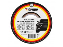 Изолента автомобильная Флис 19мм х 15м х 0,3мм Kranz