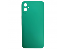 Чехол силиконовый Samsung A05 матовый с защитой камеры мятный