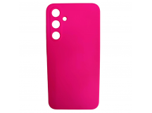 Чехол силиконовый Samsung A35 Silicone Cover Nano 2mm фуксия