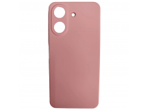 Чехол силиконовый Xiaomi Redmi 13/13C/Poco C65 Silicone Cover без лого розовый