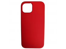 Чехол силиконовый iPhone 15 Silicone Cover Nano 2mm красный