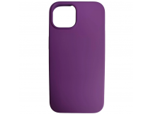 Чехол силиконовый iPhone 15 Silicone Cover Nano 2mm фиолетовый