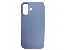 Чехол силиконовый iPhone 16 Silicone Cover Nano 2mm сиреневый