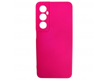 Чехол силиконовый Realme C65 Silicone Cover Nano 2mm фуксия