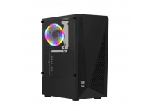 Корпус ATX Б_БП BaseTech eXtreme GFX-01 (USB3.0,Audio,TG,черный,1х120мм), шт