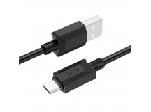 Кабель USB - Micro USB HOCO X73 (2.4A/1m) черный