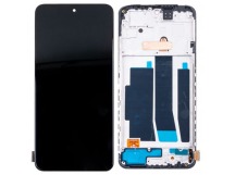 Дисплей для Xiaomi Redmi Note 11S 4G/Poco M4 Pro 4G (2201117SY/2201117PG) модуль с рамкой Черный - (OLED)