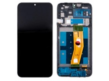 Дисплей для Samsung Galaxy A14 4G (A145F) модуль с рамкой Черный - OR Ref. (SP)