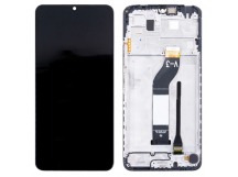 Дисплей для Xiaomi Poco C65 (2310FPCA4G) модуль с рамкой Черный - OR