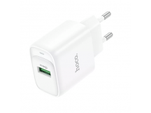 СЗУ с выходом USB Hoco C140A (18W/QC3.0/1USB) белое