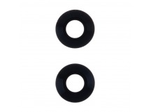 Стекло камеры для Xiaomi Poco C51 (2302EPCC4I) (комплект 2 шт.) Черный