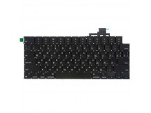 Клавиатура для ноутбука MacBook Air M2 13" A2681/A2941/A3113/A3114 (2022-2024, прямой Enter RU) Черный