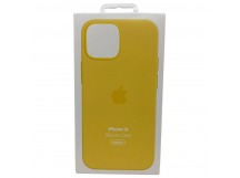 Чехол iPhone 14 Silicone Case MagSafe OR с Анимацией Sun Glow