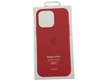 Чехол iPhone 14 Pro Silicone Case MagSafe OR с Анимацией Red