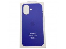 Чехол iPhone 16 Silicone Case MagSafe OR с Анимацией Ultramarine