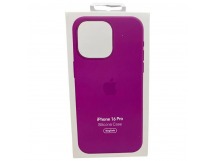 Чехол iPhone 16 Pro Silicone Case MagSafe OR с Анимацией Fuchsia