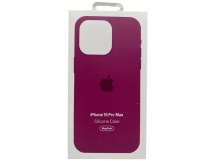 Чехол iPhone 16 Pro Max Silicone Case MagSafe OR с Анимацией Fuchsia