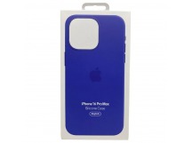 Чехол iPhone 16 Pro Max Silicone Case MagSafe OR с Анимацией Ultramarine