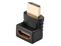 Адаптер Dream E6 HDMI M-F, угловой разъем