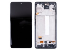Дисплей для Samsung Galaxy A53 5G (A536B) модуль с рамкой Черный - (In-Cell)