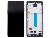 Дисплей для Samsung Galaxy A52/A52 5G/A52s 5G (A525F/A526B/A528B) модуль с рамкой Черный - (In-Cell)